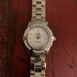 Women’s tag heuer diamond watch
